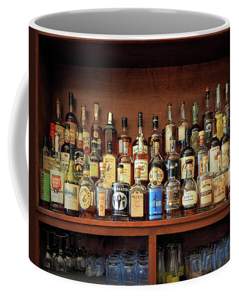 With a mug of&nbsp;whisky