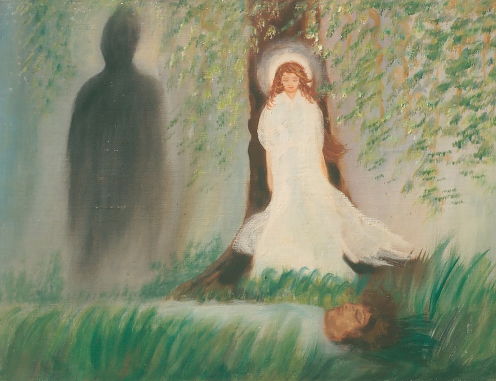 Calm and strong she&nbsp;stood