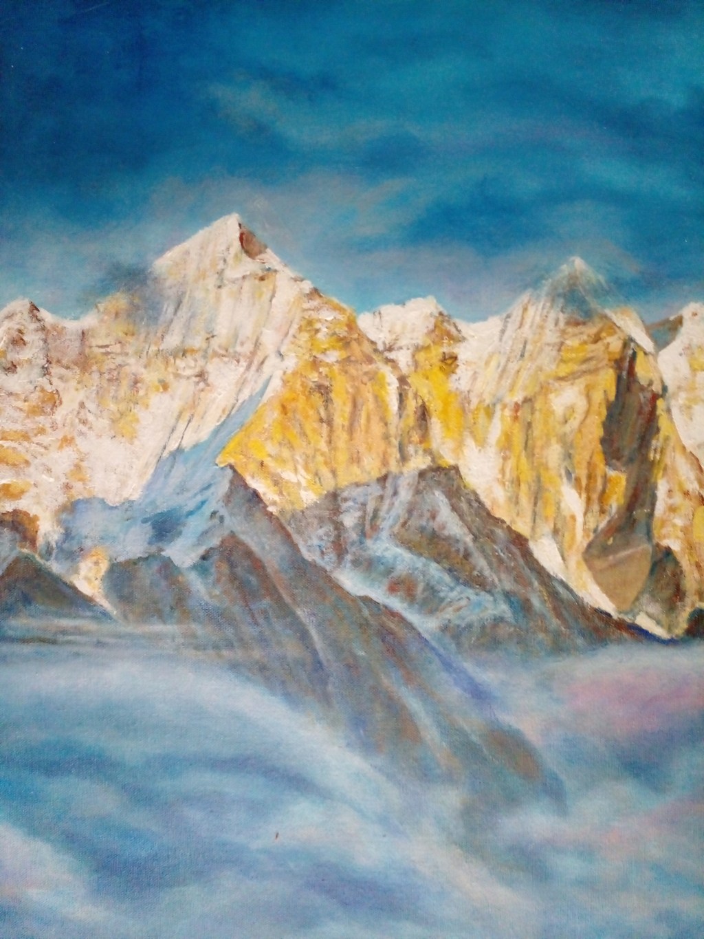Three more Himalaya Paintings by Marc&nbsp;D
