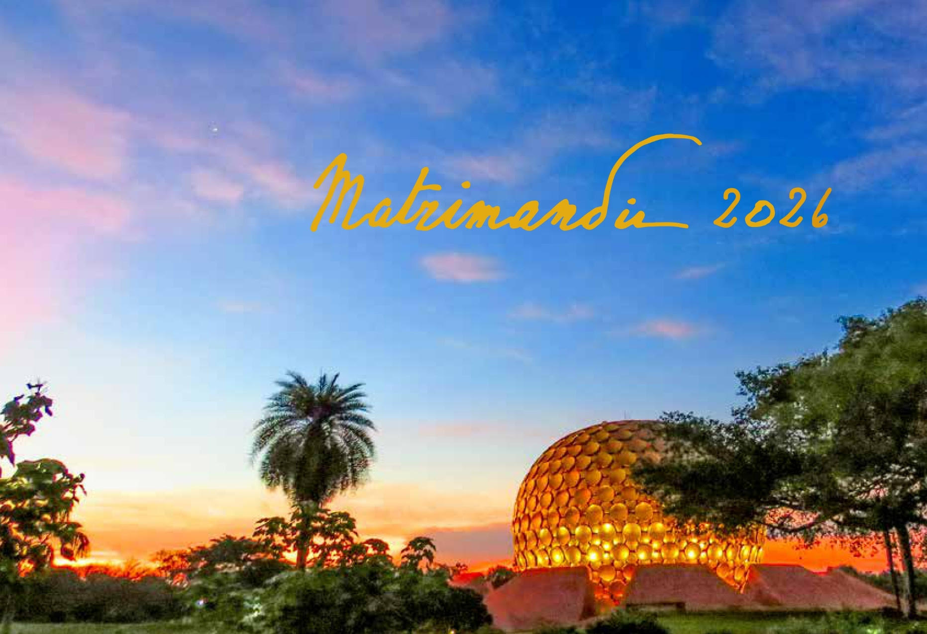 Matrimandir Calendar 2026