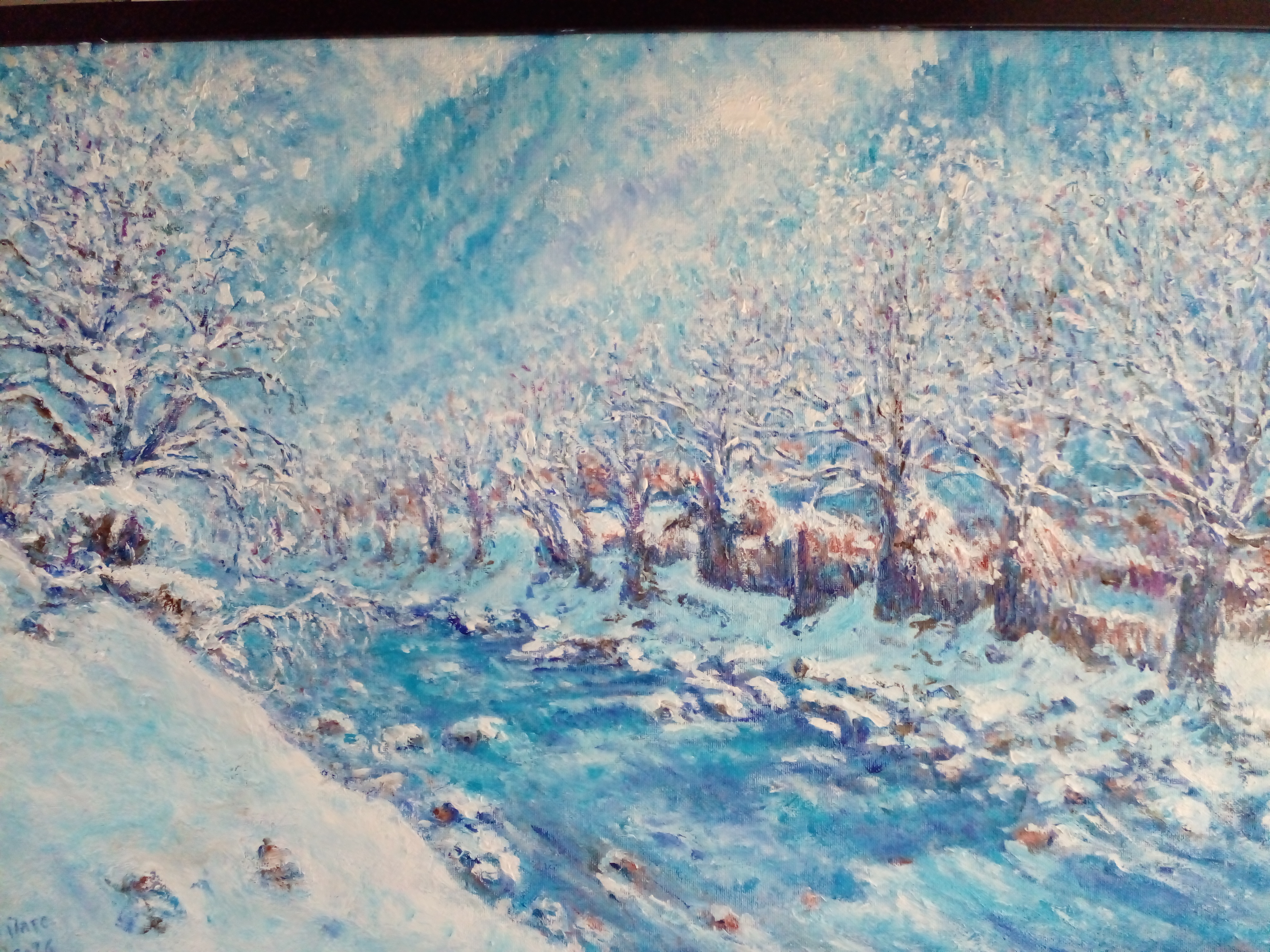Two Paintings by Marc Desplanque