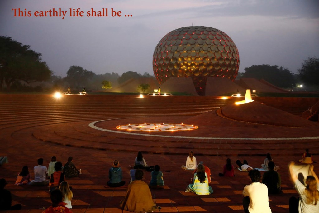 This earthly life shall be&nbsp;…