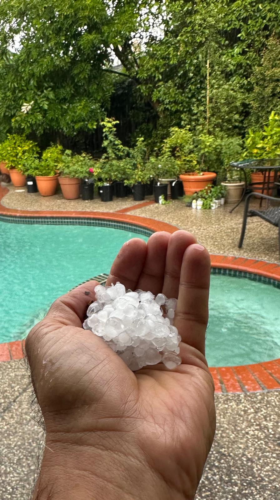 A Sudden Hailstorm